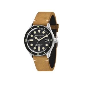 Cahill Automatic Silver Black